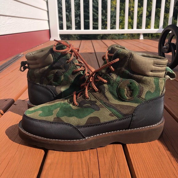 Polo Ralph Lauren Camo Boots 